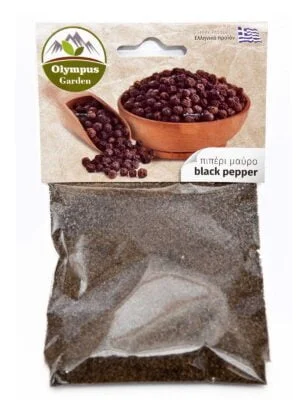Πιπέρι μαύρο τριμμένο Μπαχαρικό